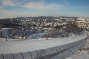 Kurzętnik Kurza Góra Kurza Góra widok na stok