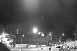 Kamera: Szrenica Ski Arena Widok na dolną stację wyciągu Szklarska Poręba Szrenica Ski Arena Widok na dolną stację wyciągu