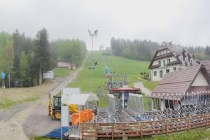 Spytkowice Beskid Ski Widok na stok