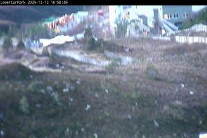 Kamera: Cairgorm Lower Carpark Webcam Cairgorm Cairgorm Lower Carpark Webcam