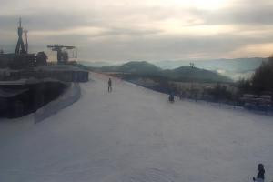 Kamera: Czorsztyn Ski Widok z górnej stacji Kluszkowce Czorsztyn Ski Widok z górnej stacji