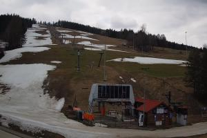 Krynica Słotwiny Widok na stok