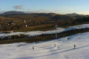 Kamera: Master Ski Widok na kolej krzesełkową Tylicz Master Ski Widok na kolej krzesełkową