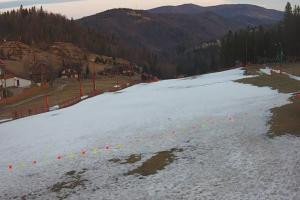 Kamera: Biały Krzyż Widok na stok Szczyrk Biały Krzyż Widok na stok