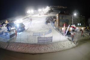 Wańkowa BIESZCZAD.ski Widok na stok i kolej linową