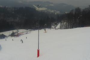 Wisła Nowa Osada Widok na stok