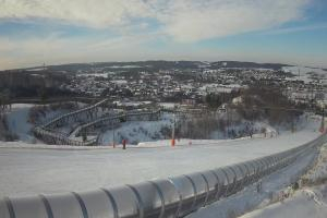 Kurzętnik Kurza Góra Kurza Góra widok na stok