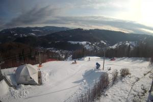 Kamera: STOK – Stacja Narciarska Widok z górnej stacji Wisła STOK – Stacja Narciarska Widok z górnej stacji