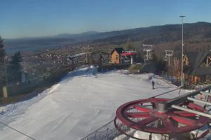 Kamera: Czorsztyn Ski Widok z górnej stacji Czorsztyn Kluszkowce Czorsztyn Ski Widok z górnej stacji