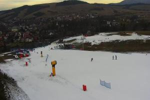 Kamera: Master Ski Widok na kolej krzesełkową Tylicz Master Ski Widok na kolej krzesełkową