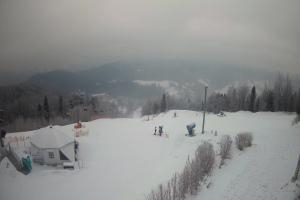 Wisła STOK – Stacja Narciarska Widok z górnej stacji