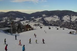 Tylicz Master Ski Widok na ośrodek
