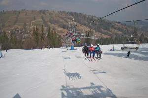Kamera: Ski Suche Ski Suche - widok z górnej stacji Poronin Ski Suche Ski Suche - widok z górnej stacji