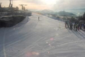 Kamera: Czorsztyn Ski Widok z górnej stacji Kluszkowce Czorsztyn Ski Widok z górnej stacji