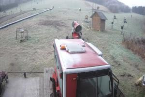 Siepraw Siepraw Ski Widok z kamery na stok w Sieprawiu