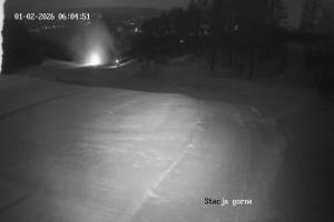 Przemyśl Stok narciarski w Przemyślu POSiR  Kamera 1 - Stacja górna