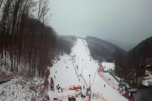 Wisła STOK – Stacja Narciarska Widok z dolnej stacji