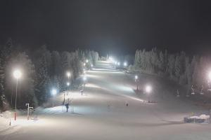 Ustrzyki Dolne Laworta ski Laworta ski - dolna stacja