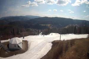 Wisła STOK – Stacja Narciarska Widok z górnej stacji