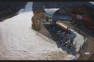 Bielsko Biała Dębowiec Widok z dolnej stacji