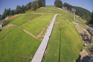 Kamera: Ski Dolina Brenna Kamera 1 widok z dolnej stacji Brenna Ski Dolina Brenna Kamera 1 widok z dolnej stacji