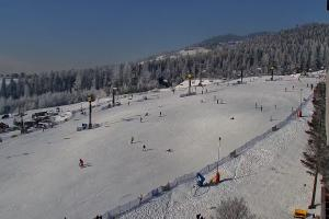 Zakopane Szymoszkowa Widok z karczmy Pająkówka