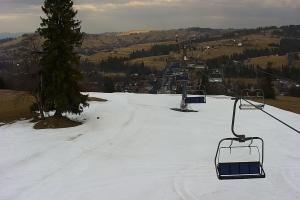 Zakopane Witów Ski Widok z dołu