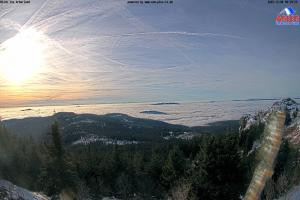 Grosser Arber Grosser Arber Blick Arber nach Süden