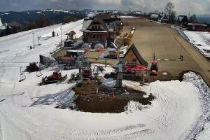 Bukowina Tatrzańska Rusiń-ski Widok na stok