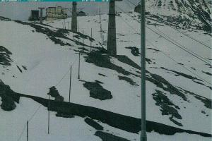 Przełecz Stelvio Passo Stelvio Widok na Górną stację Trincerone