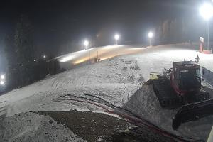 Brenna Ski Dolina Brenna Kamera 2 Widok na trasę narciarska