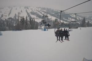 Kamera: Ski Suche Ski Suche - widok z górnej stacji Poronin Ski Suche Ski Suche - widok z górnej stacji