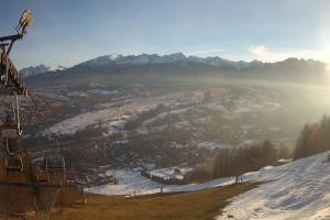 Zakopane Harenda Widok na stok z góry