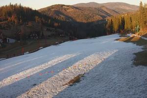 Kamera: Biały Krzyż Widok na stok Szczyrk Biały Krzyż Widok na stok