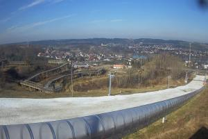 Kurzętnik Kurza Góra Kurza Góra widok na stok