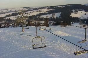 Kamera: Witów Ski Widok z dołu Zakopane Witów Ski Widok z dołu