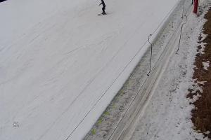 Stężyca Wieżyca Widok na stok