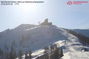 Bad Kleinkirchheim Bad Kleinkirchheim widok na Kaiserburg