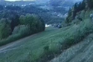 Laskowa-Kamionna Laskowa Ski Widok na stok