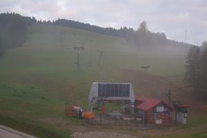 Krynica Słotwiny Widok na stok
