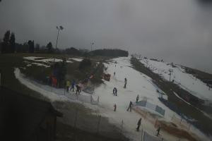 Kamera: Master Ski Widok na dolne partie ośrodka Tylicz Master Ski Widok na dolne partie ośrodka