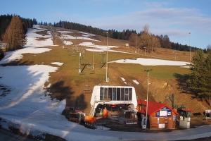 Krynica Słotwiny Widok na stok