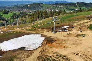 Bukowina Tatrzańska Rusiń-ski Widok na stok
