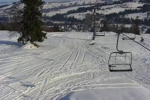Kamera: Witów Ski Widok z dołu Zakopane Witów Ski Widok z dołu