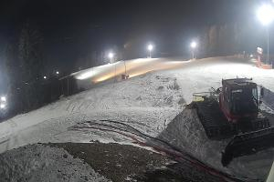 Brenna Ski Dolina Brenna Kamera 2 Widok na trasę narciarska