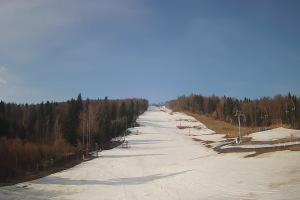 Ustrzyki Dolne Laworta ski Laworta ski - dolna stacja