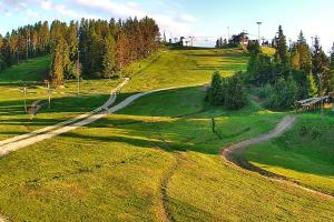 Czorsztyn Kluszkowce Czorsztyn Ski Widok z górnej stacji