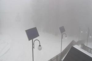 Kamera: Magura Małastowska Widok na stok Gorlice-Małastów Magura Małastowska Widok na stok