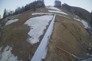 Brenna Ski Dolina Brenna Kamera 1 widok z dolnej stacji