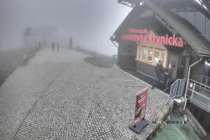 Kamera: Jaworzyna Krynicka Widok na trasÄ™ dla dzieci na szczycie (1100 m n.p.m.) Krynica Jaworzyna Krynicka Widok na trasÄ™ dla dzieci na szczycie (1100 m n.p.m.)